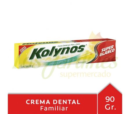CREMA DENTAL KOLYNOS FRESCURA INTENSA 90 GRS.