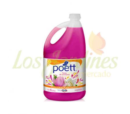 LIMPIADOR POETT PRIMAVERA DESINF. 4000CC