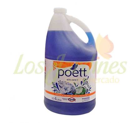 LIMPIADOR POETT SOLO PARA TI DESINF. 4000CC