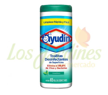 TOALLITA DESINFECTANTE AYUDIN AROMA FRESCO 36U