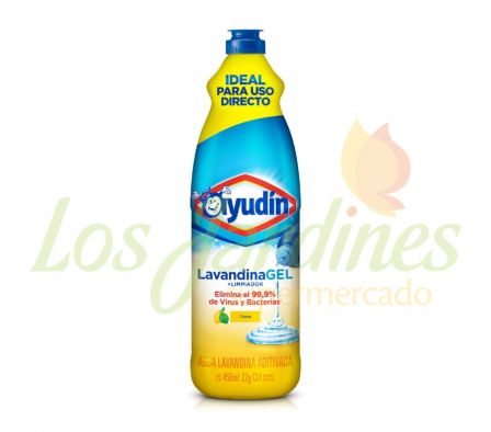 LAVANDINA AYUDIN GEL PUREZA CITRIC 500ML
