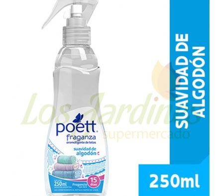 DESODORANTE POETT FRAGANZA SUAVIDAD DE ALGODON250