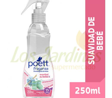 DESODORANTE POETT FRAGANZA SUAVIDAD DE BEBE 250 C