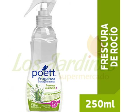 DESODORANTE POETT FRAGANZA FRESCURA DE ROCIO 250