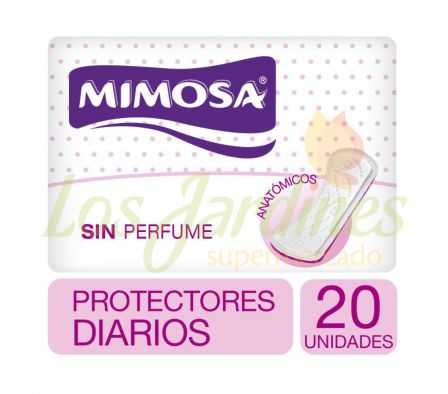 PROTECTOR DIARIO MIMOSA SIN PERFUME 20UN