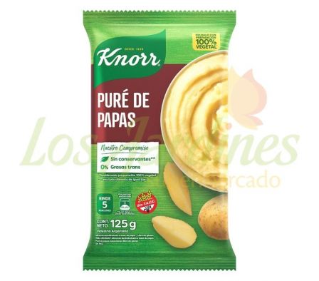 PURE DE PAPAS KNORR LISTO NUEVA FORMULA 125GR