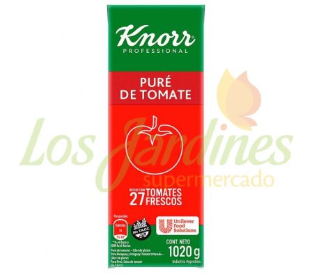PURE DE TOMATE KNORR 1020G