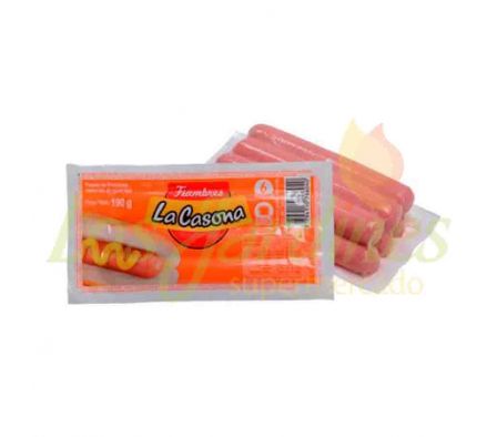 SALCHICHA LA CASONA 190 GR:_