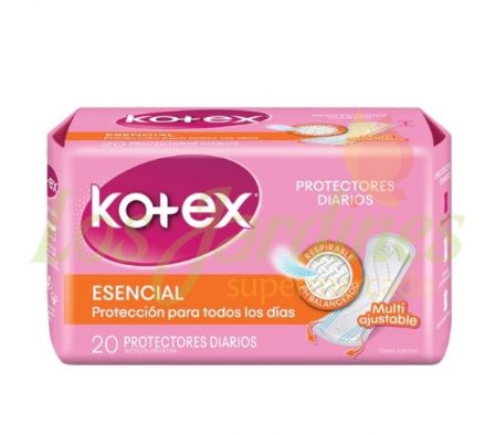 PROTECTOR DIARIO KOTEX ESENC 20 U