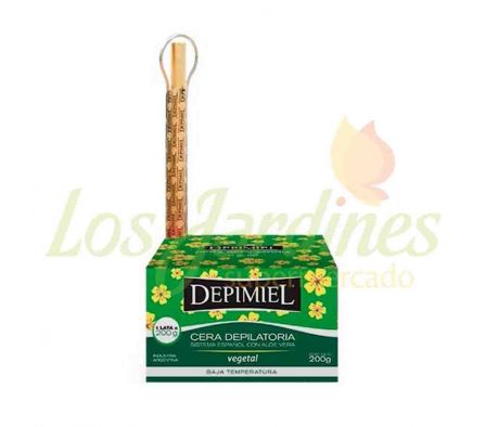 KIT CERA VEGETAL DEPIMIEL 200 GRS