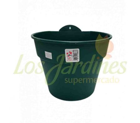 MACETA P/PARED CLASICA N°22 VERDE REF.7241