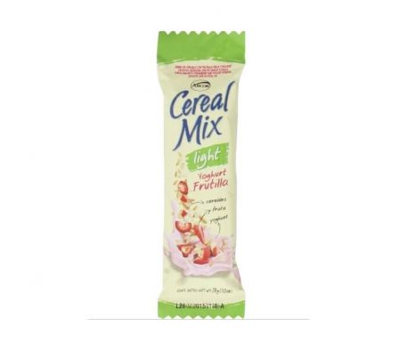 BARRA CEREAL MIX ARCOR YOGURT FRUTILLA LIGHT 26G