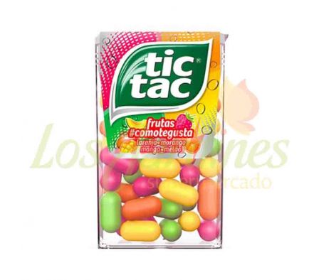 CARAMELO TIC TAC FRUTAS 16G