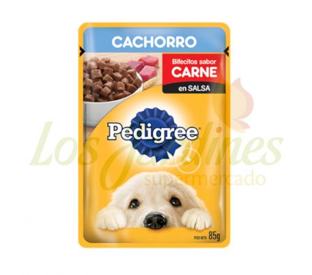 ALIMENTO P/CACHORRO PEDIGREE CARNE 85 GR