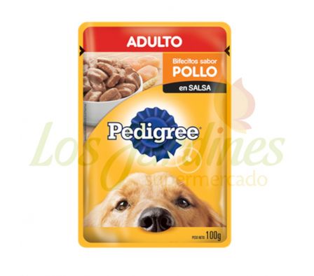 ALIMENTO P/PERRO PEDIGREE ADULTO POLLO 100 GR