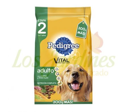 COMIDA P/ PERRO ADULTO NUTRI. CARNE/VEGETAL 3KG