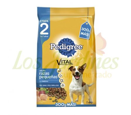 COMIDA P/ PERRO RAZAS PEQUE. CARNE/POLLO. 3 KG