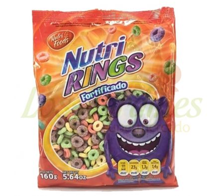 ANILLOS FRUTALES NUTRI RINGS 160G