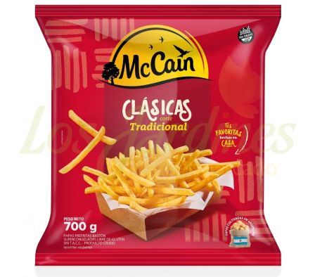 PAPAS PREFRITAS MCCAIN CLASICAS TRADICIONAL 700G