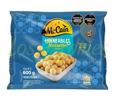 PAPAS FRITAS MCCAIN CLASICAS NOISETTE 600G