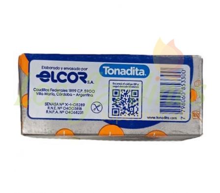 MANTECA TONADITA SIN LACTOSA 200G