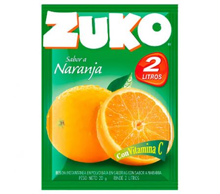 JUGO EN POLVO DE NARANJA ZUKO 2L