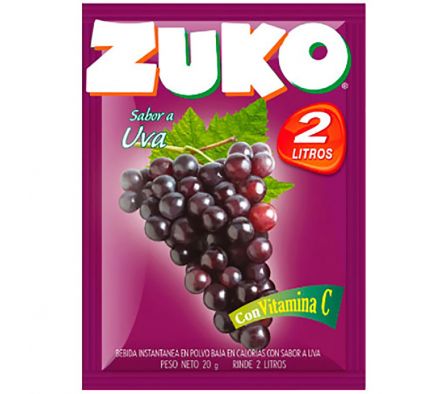 JUGO EN POLVO DE UVA ZUKO 2L