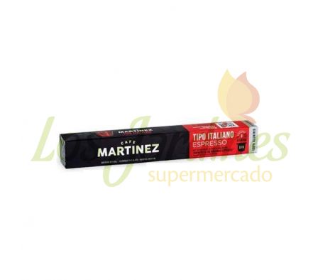 CAFE MARTINEZ NESPRESSO ITALIANO CAPSULA 10 U