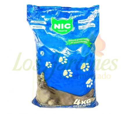 SANITARIO MINERAL NIC PARA GATOS 4KG