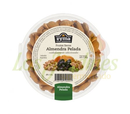 ALMEDRAS PELADAS ZYMA 150G