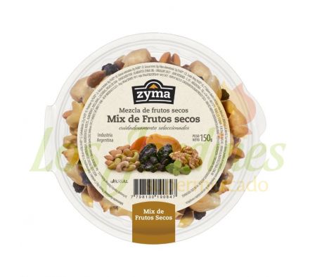 MEZCLA DE FRUTOS SECOS ZYMA 150G