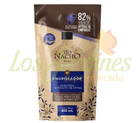 SHAMPOO TIO NACHO ENGROSAD. RESTAG DOYP PACK 400ML