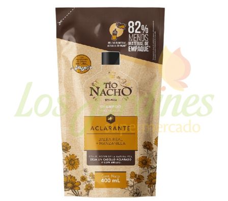 SHAMPOO TIO NACHO ACLARANTE RESTAG DOYP PACK 400ML