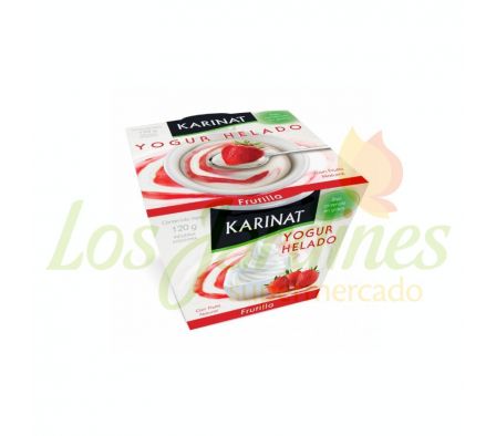 YOGUR HELADO KARINAT SABOR FRUTILLA 120G