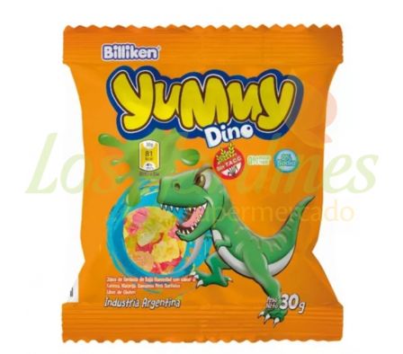 GELATINA YUMMY DINO 30GR