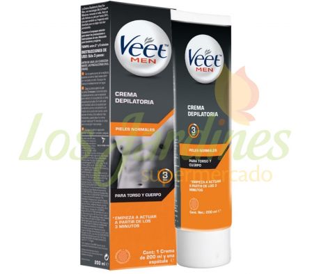 CREMA DEPILATORIA P/HOMBRE VEET 200 ML