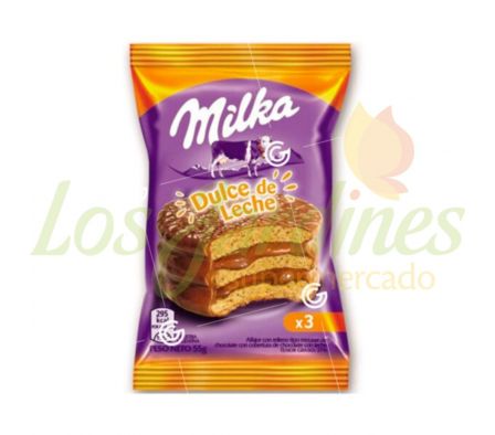 ALFAJOR MILKA TRIPLE DULCE DE LECHE 70G