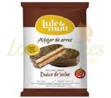 ALFAJOR LULEMUU DULDE DE LECHE CON COBERTURA 22G