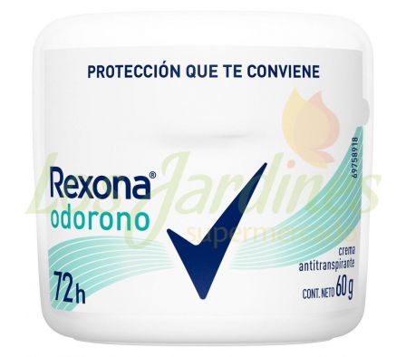 CREMA ANTITRANSPIRANTE REXONA DEO AP ODOR 72H 60G
