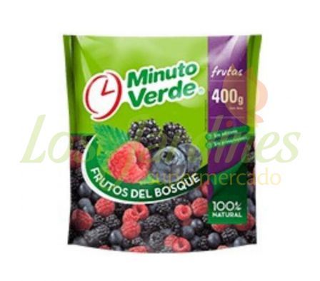 FRUTOS DEL BOSQUE MINUTO VERDE 400 GR