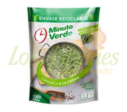 ESPINACA A LA CREMA MINUTO VERDE 400 GR