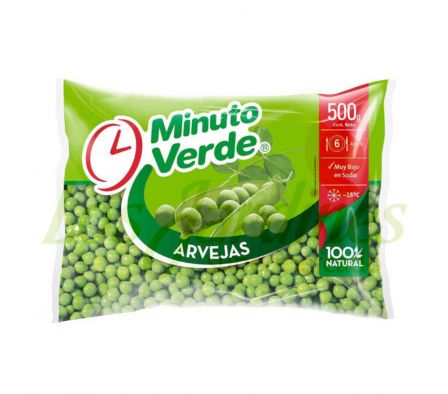 ARVEJAS MINUTO VERDE 500G