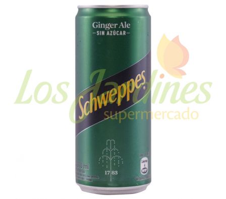 AGUA TONICA SCHWEPPES GINGER ALE S/AZUCAR LATA 31