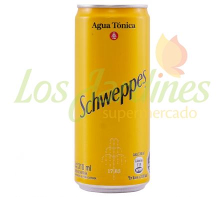 AGUA TONICA SCHWEPPES LATA 310ML