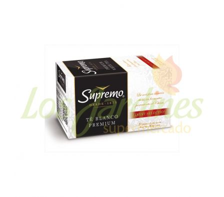 TE SUPREMO BLANCO PREMIUM X 20