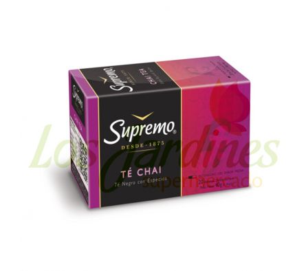 TE SUPREMO INDIAN CHAI PREMIUM 20UN 2G