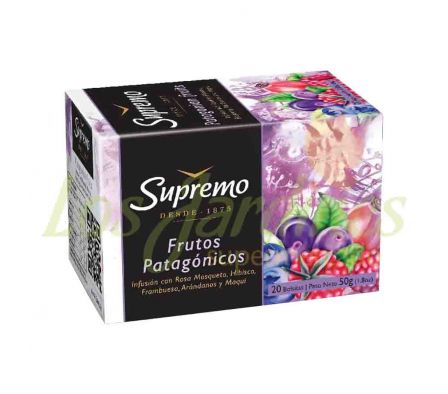 TE DE FRUTOS PATAGONICOS SUPREMO