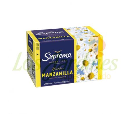 TE MANZANILLA SUPREMO 20UN 1G