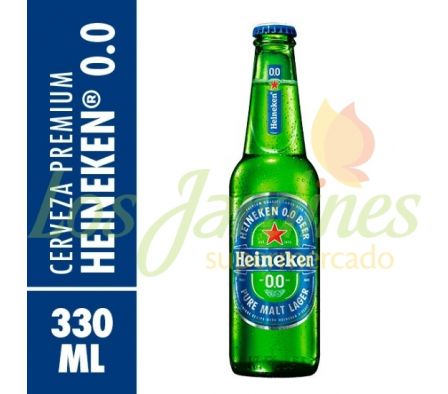 CERVEZA HEINEKEN BOTELLITA  0,0 330 ML