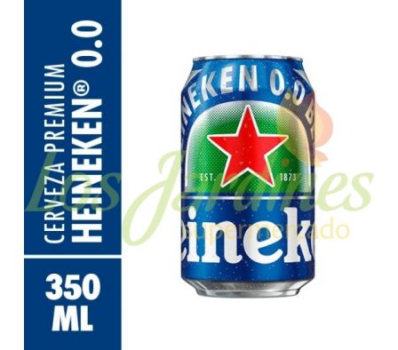 CERVEZA HEINEKEN 0,0 LATA 350 ML